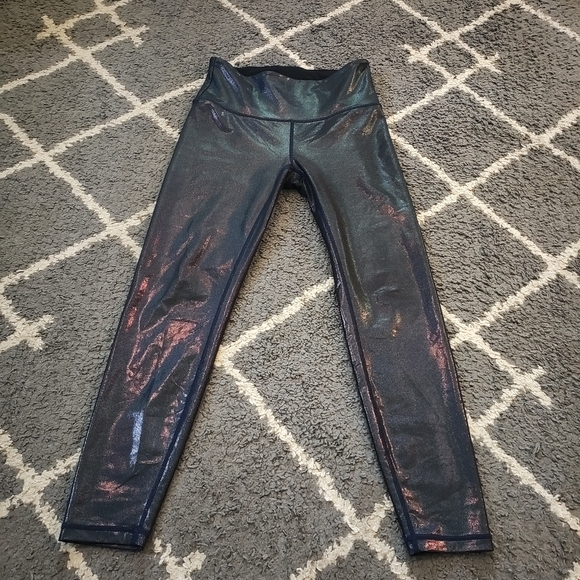 Zyia Active Blue Twilight 7/8 Leggings Size 4 - Picture 3 of 10